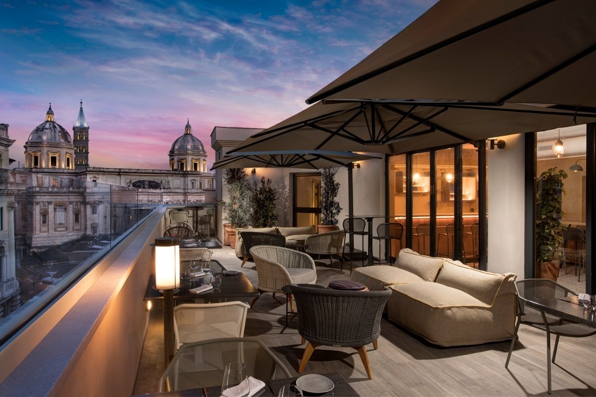 hotel, Hotel Design Inspired by the Unique Atmosphere of Rome