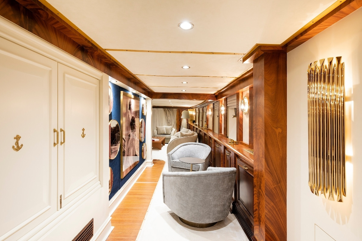 Edwardian Yacht Redesigned and Brought Back to Life by Palazzo Morelli