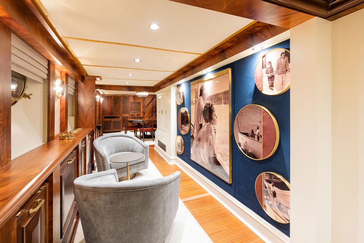 yacht redesigned, Edwardian Yacht Redesigned and Brought Back to Life by Palazzo Morelli