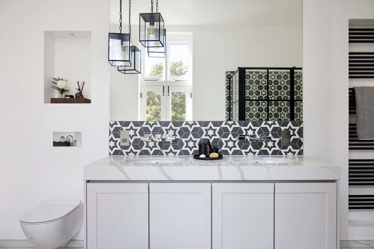 bathroom, Discover Victoria Rise, a Striking Bathroom by C.P. Hart