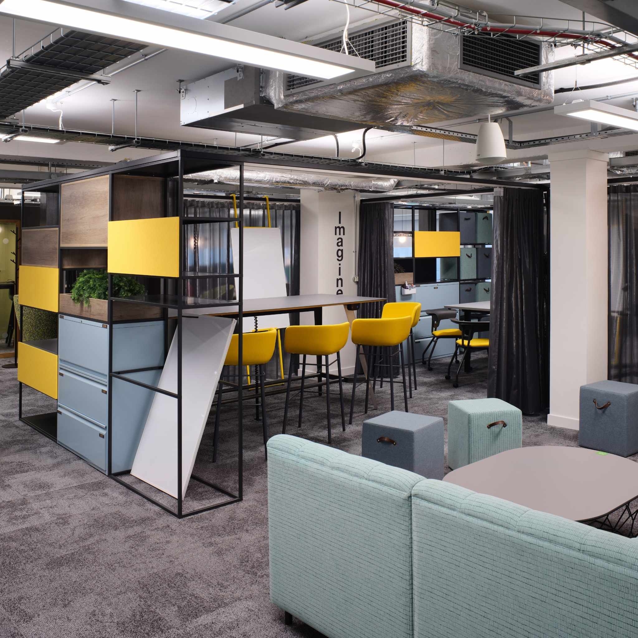 office design, KI Furniture Brings Versatility and a Sense of Heritage to PwC’s New Belfast Office