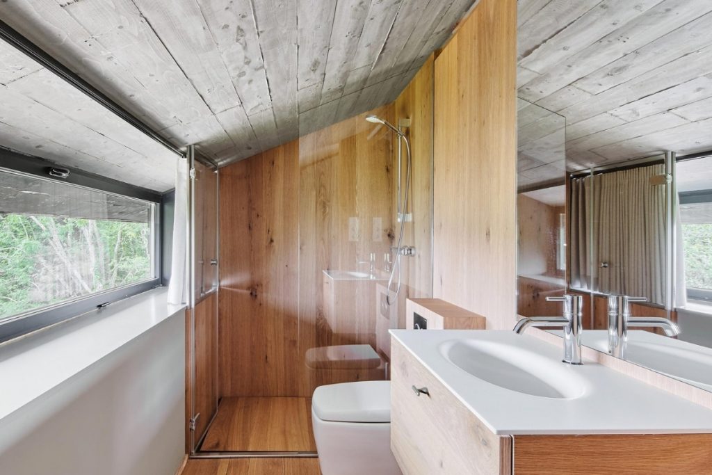 Water-Resistant Wood Coverings on Floors, Bathrooms, and Shower Stalls