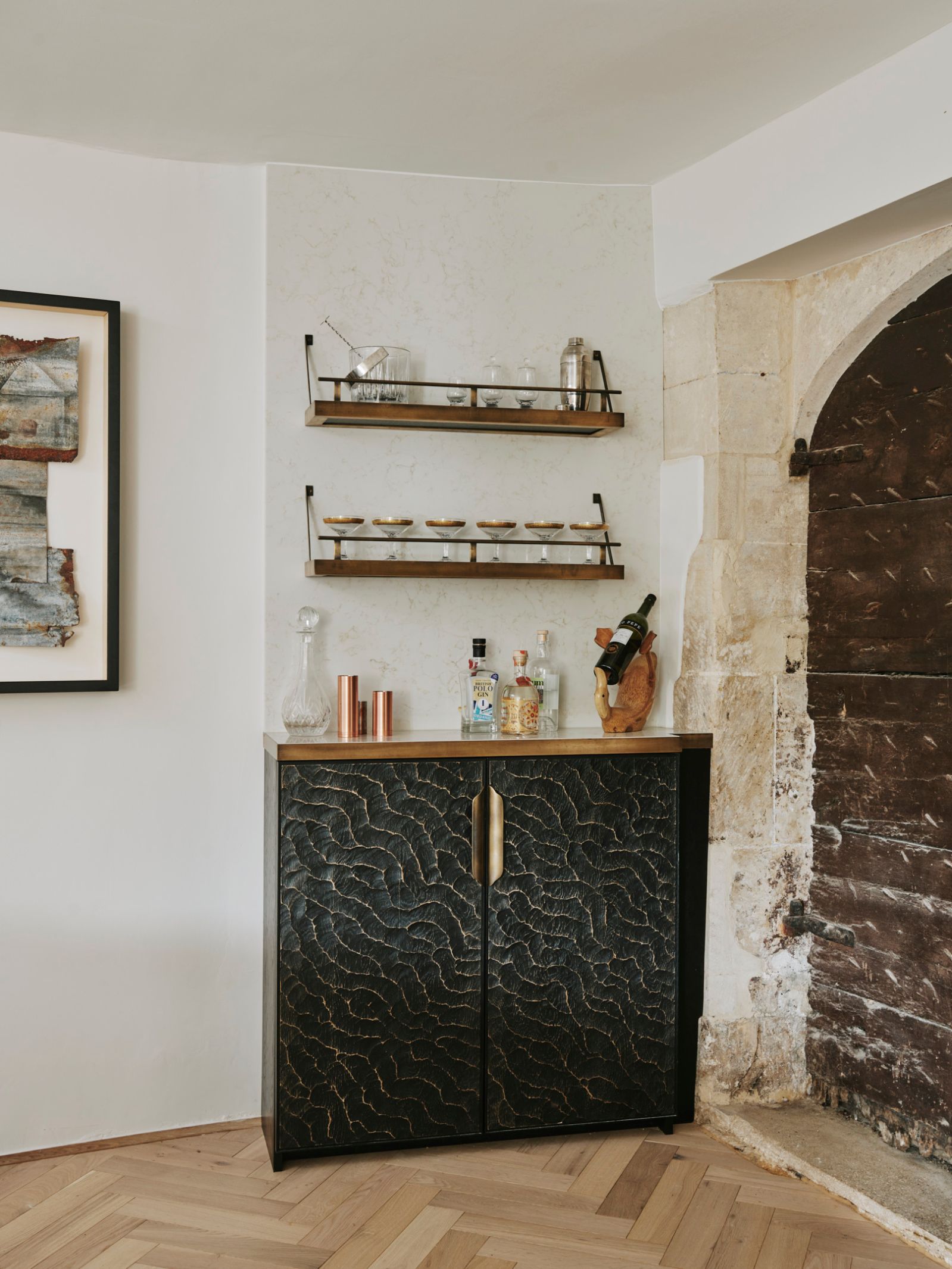 kitchen redesigned, Back in Time for the Stroud Kitchen from Ledbury Studio