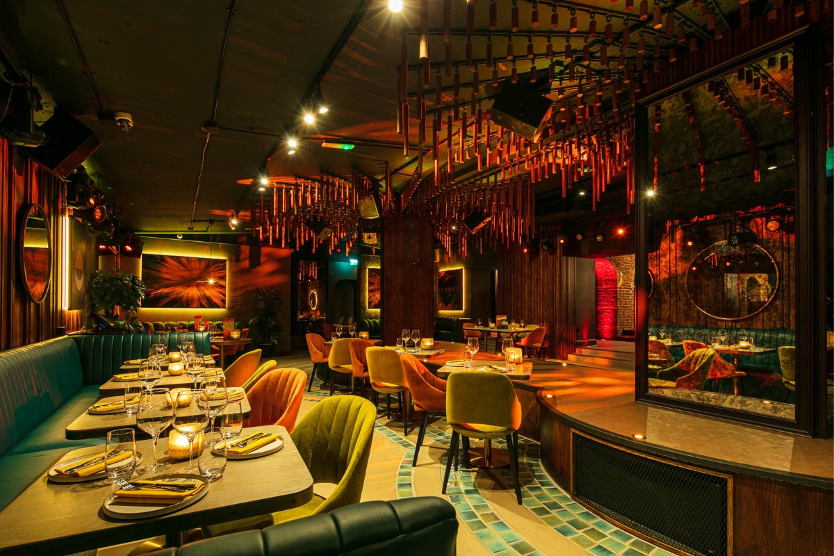venue design, Impressive Dining and Night Venue Designed for Exceptional Food and Drinks
