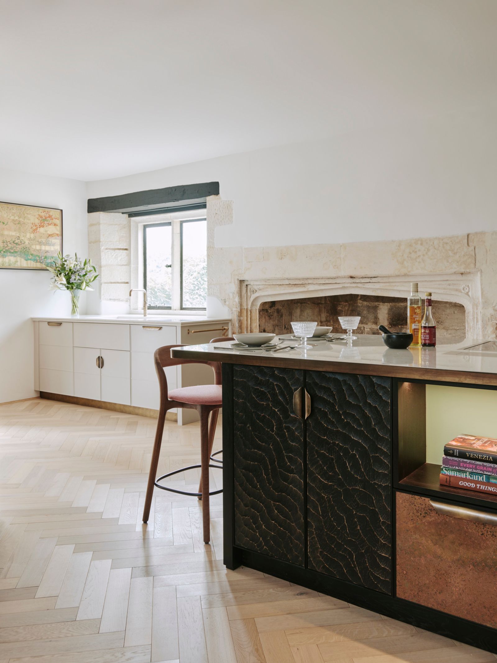 kitchen redesigned, Back in Time for the Stroud Kitchen from Ledbury Studio