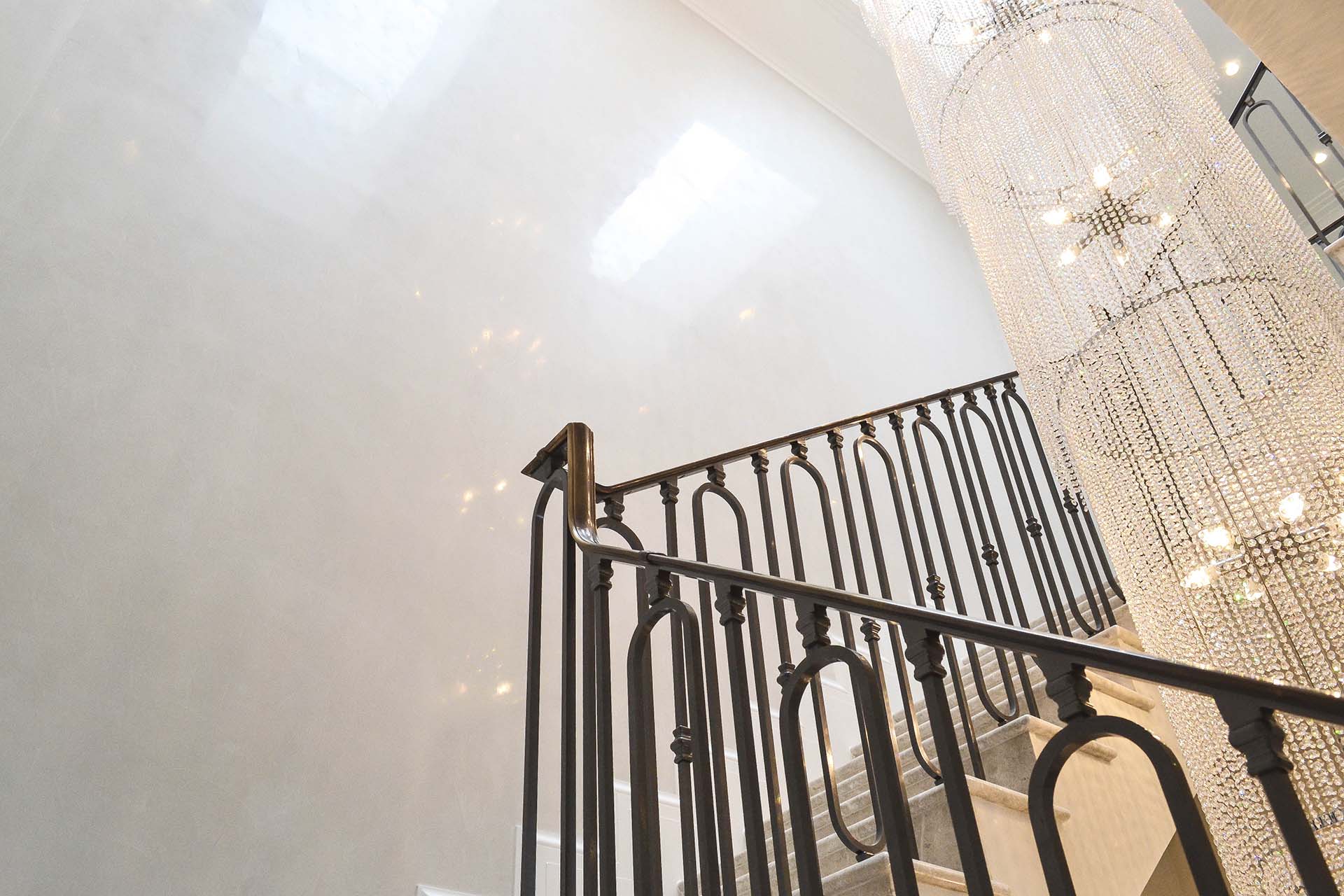 Polished Plaster London Surrey Stairwell copy
