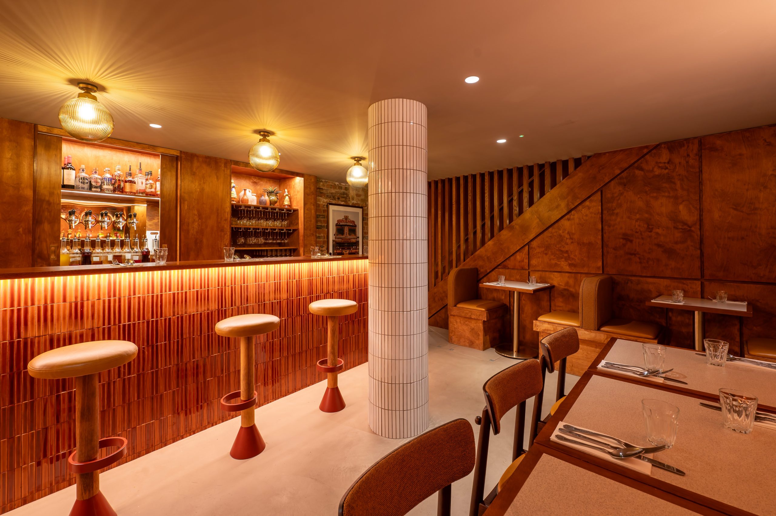 Tamila Kings Cross South Indian Restaurant and Cocktail bar Kai Interiors