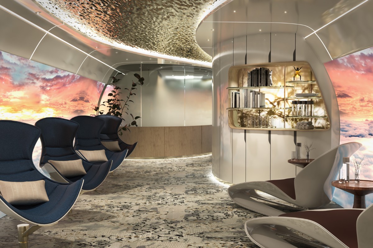aircraft interior, Jetsetter Design Creates a Wellbeing Haven Wherever You are in the World