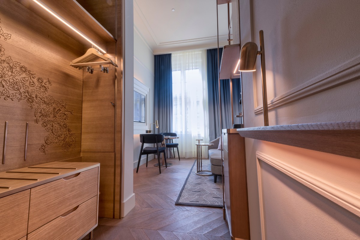 hotel rooms, Q&A with Brime Robbins: Hotel Design Transports Guests to a Legendary World of Czech Myths