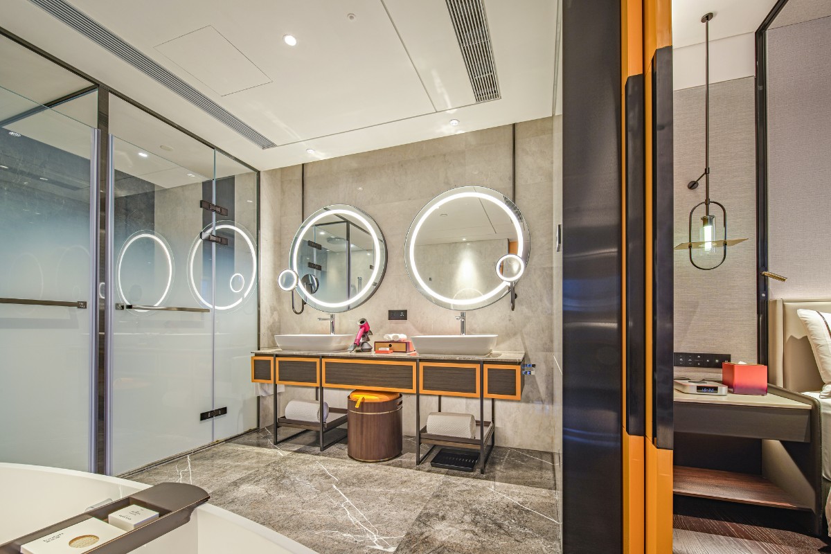 hotel suite design, Hotel Suite Celebrates Tang Dynasty in a Modern Design