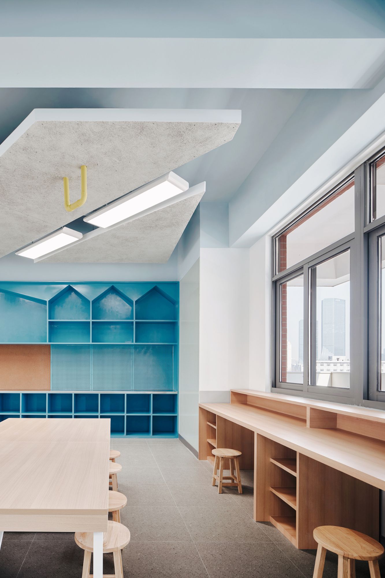 primary school, Primary School Design Promotes Creativity and Interactive Learning