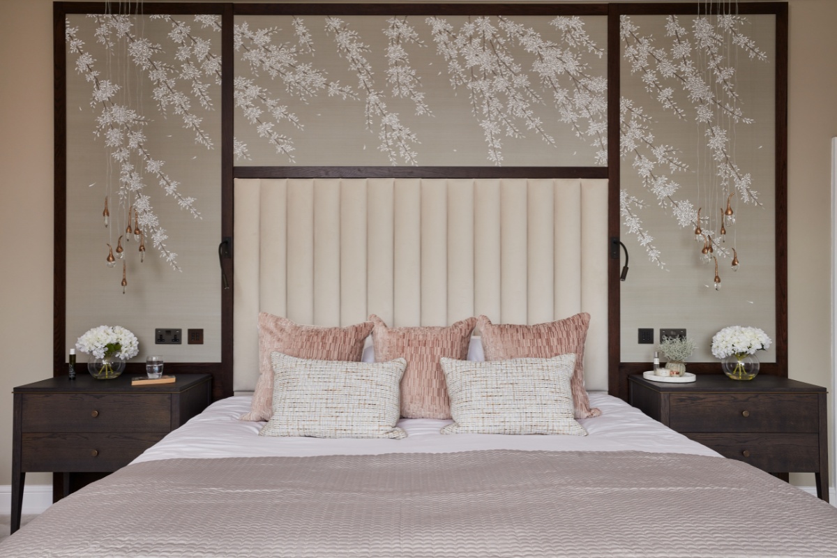 bedroom, Bayswater Interiors Design a Welcoming Luxe Bedroom Suite