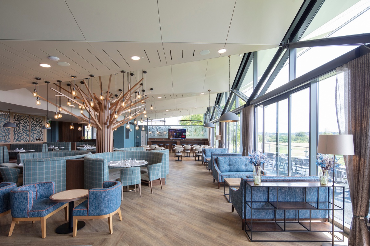 restaurant, Rachel McLane’s Stunning Interior Designs for The Hertsmere’s New-Look Restaurant and Bar