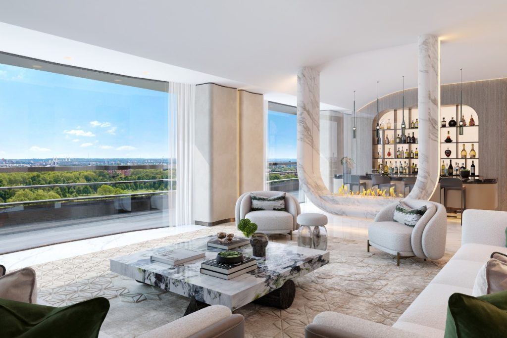 Manhattan Hotel Suite Design Frames Incredible Central Park View | SBID