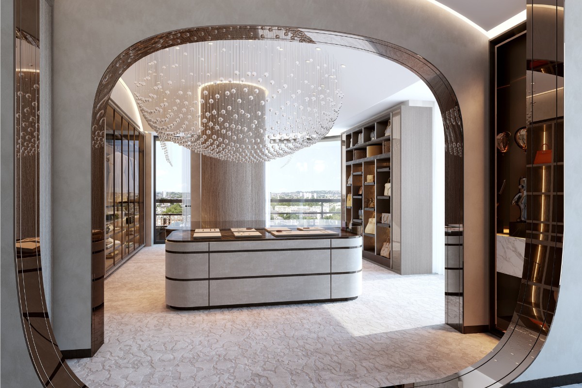 modern, Fenton Whelan Design a Modern London Penthouse