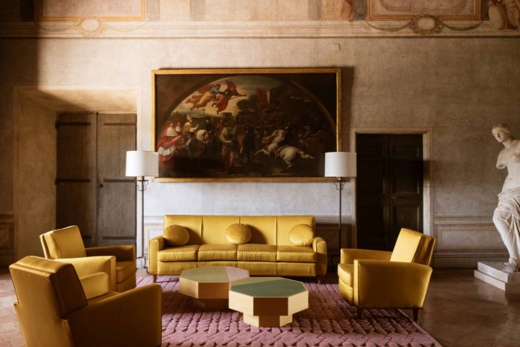 Re-Enchanting Villa Medici with Dedar