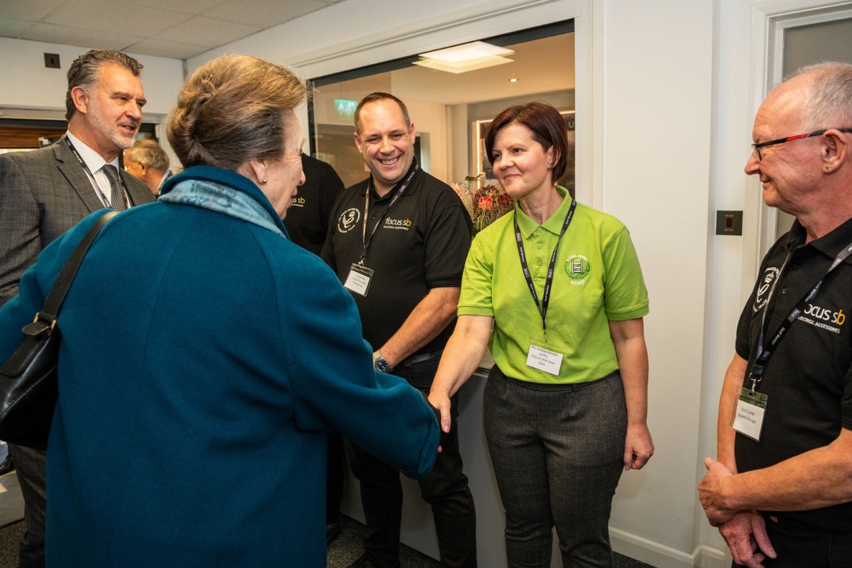 King's Award, HRH The Princess Royal Presents King’s Award at Focus SB