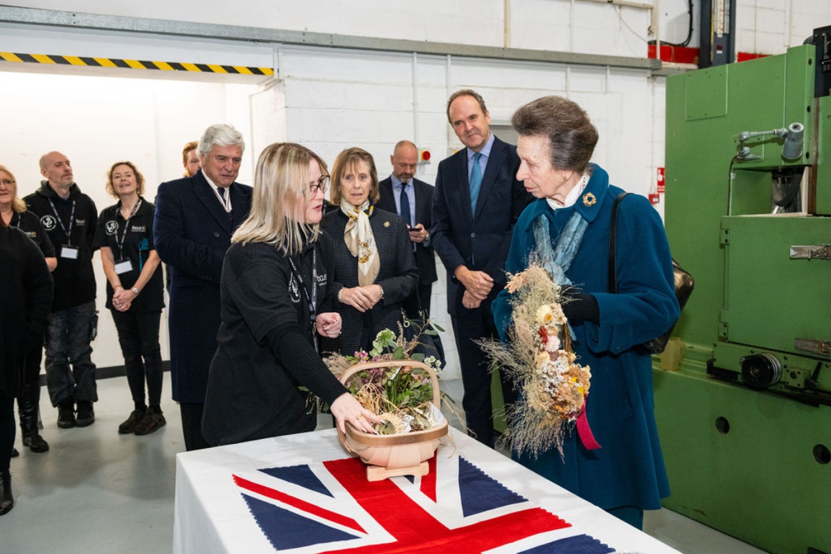 King's Award, HRH The Princess Royal Presents King’s Award at Focus SB