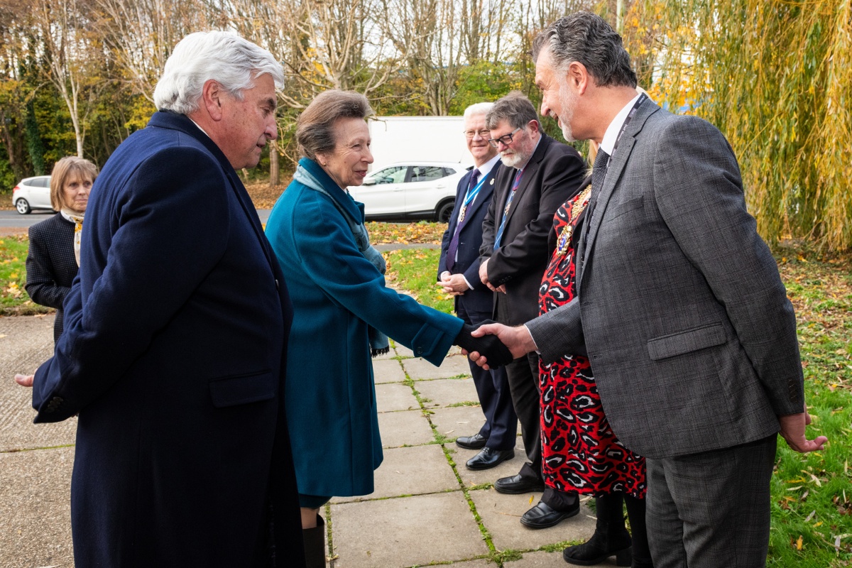 King's Award, HRH The Princess Royal Presents King’s Award at Focus SB