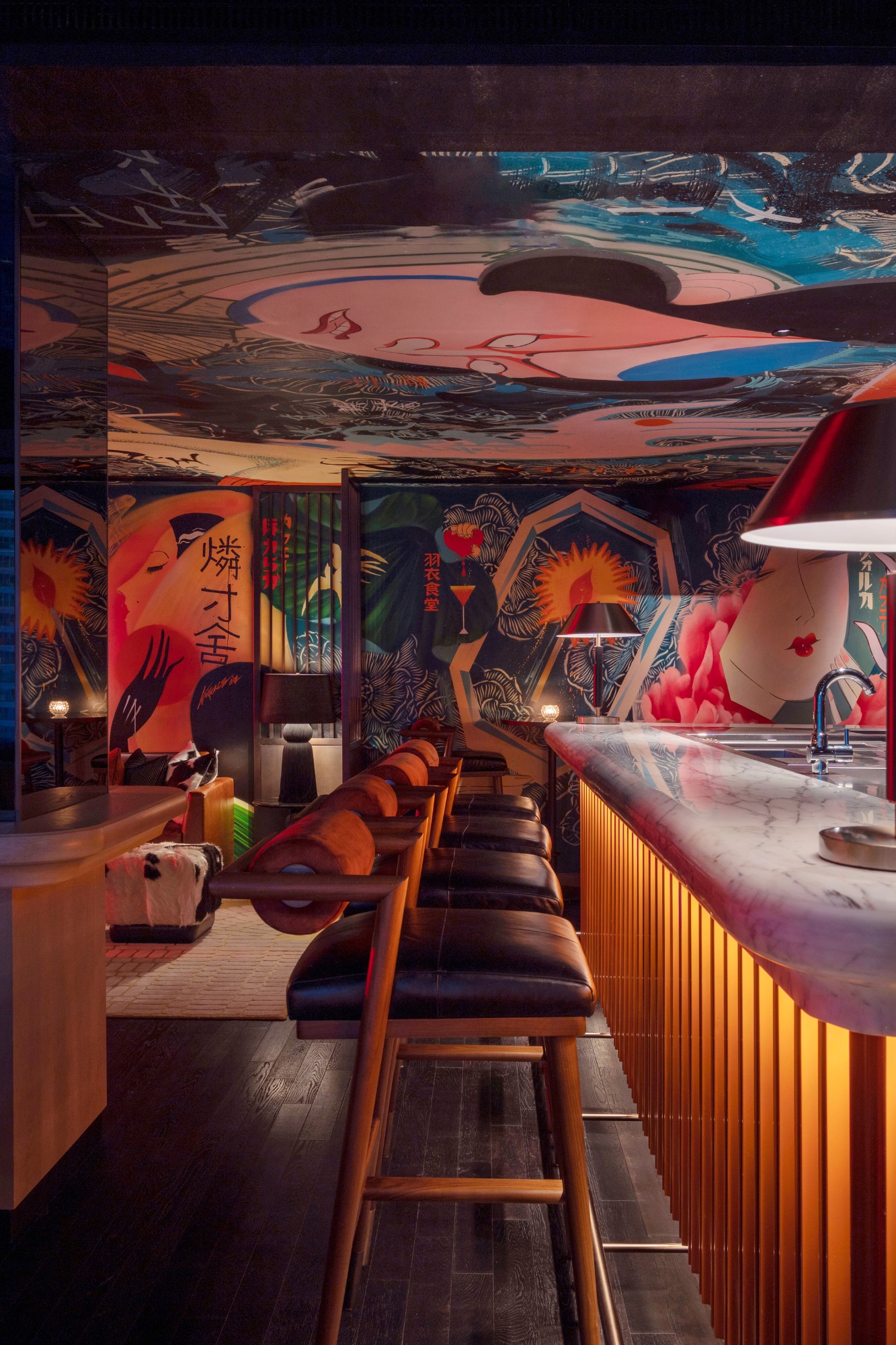 Japanese Inspired, LW Design: Creating a Captivating, Japanese Inspired Bar Design