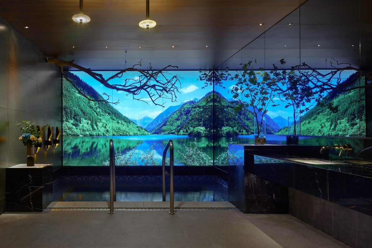 spa design, Lude Design: Creating a Relaxing and Oriental Spa