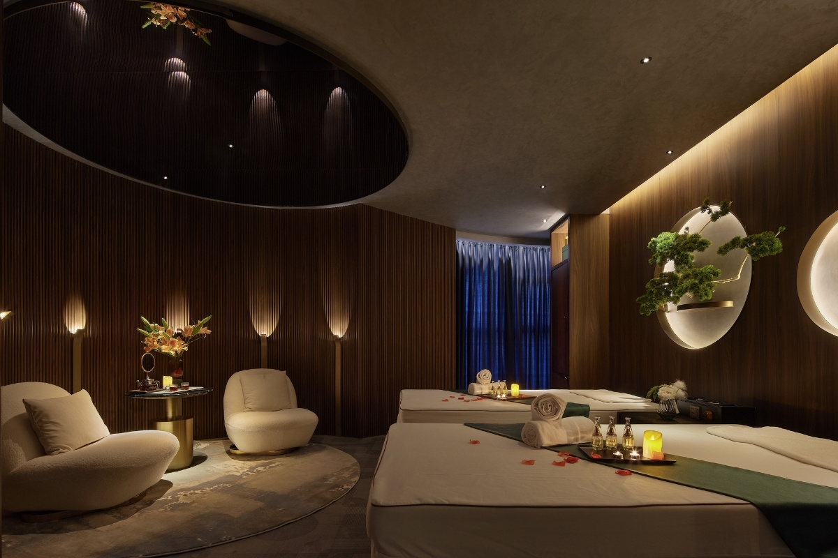 spa design, Lude Design: Creating a Relaxing and Oriental Spa