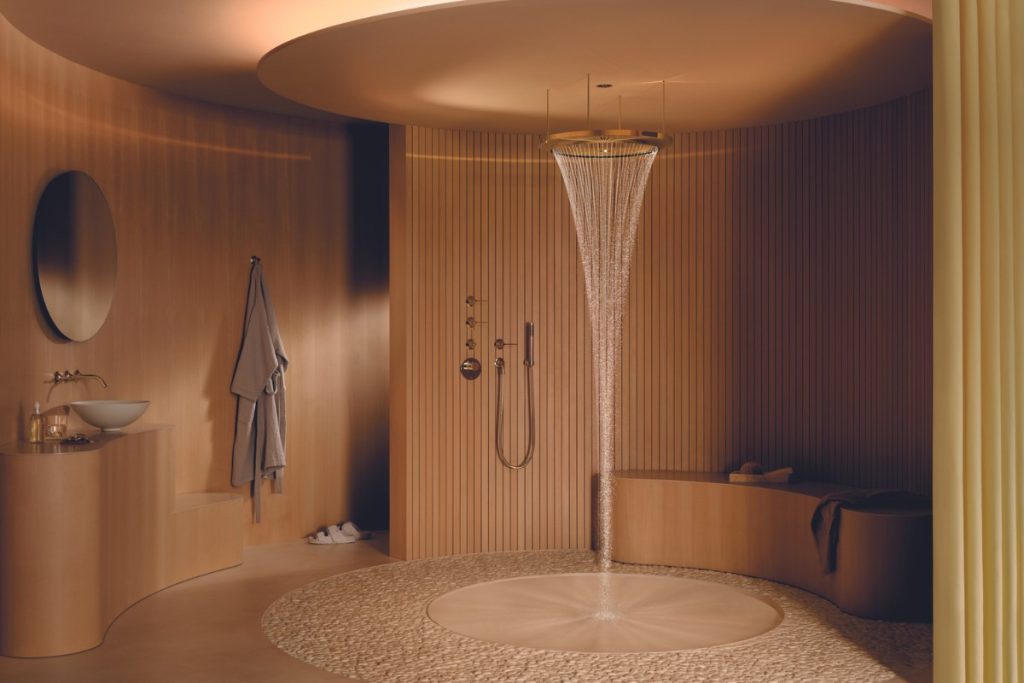 Dornbracht Presents the Sculptural Experience Shower Aquahalo