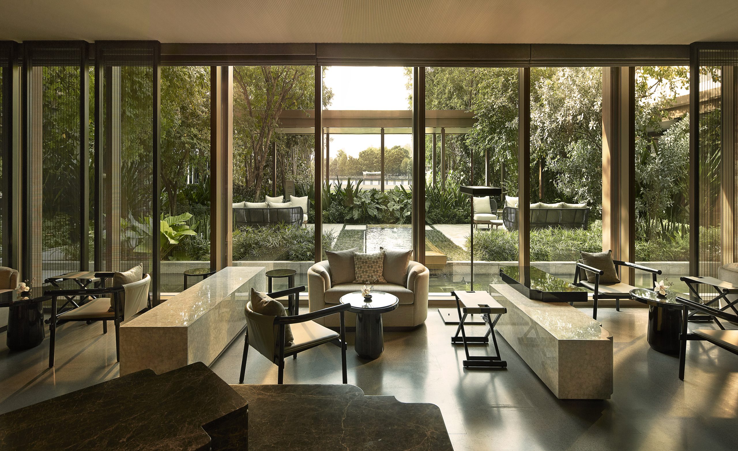 Capella Bangkok - Suite Reception