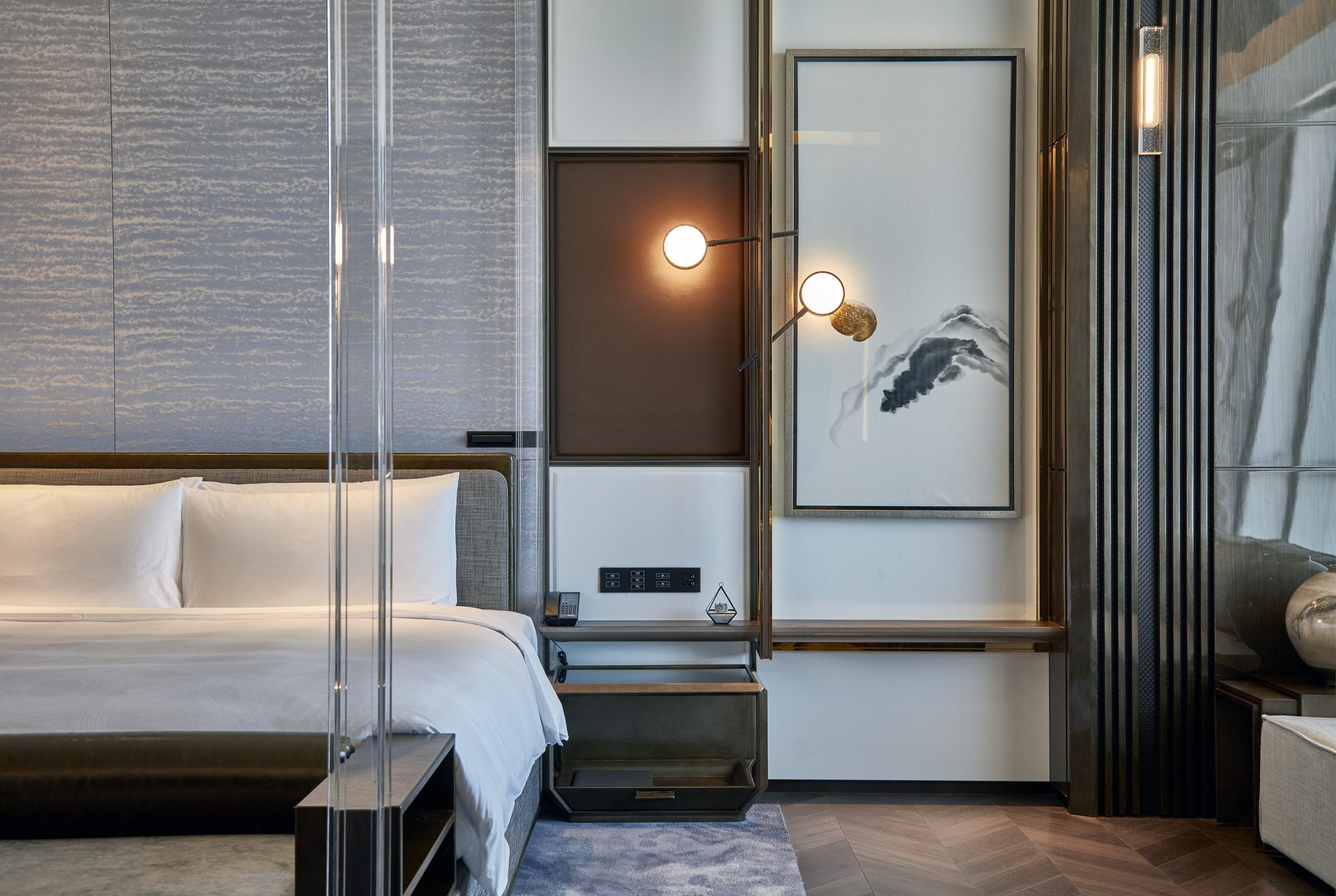 JW Marriot Marquis Pudong Shanghai - Presidential Suite Bedroom