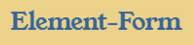 Element-Form's Logo