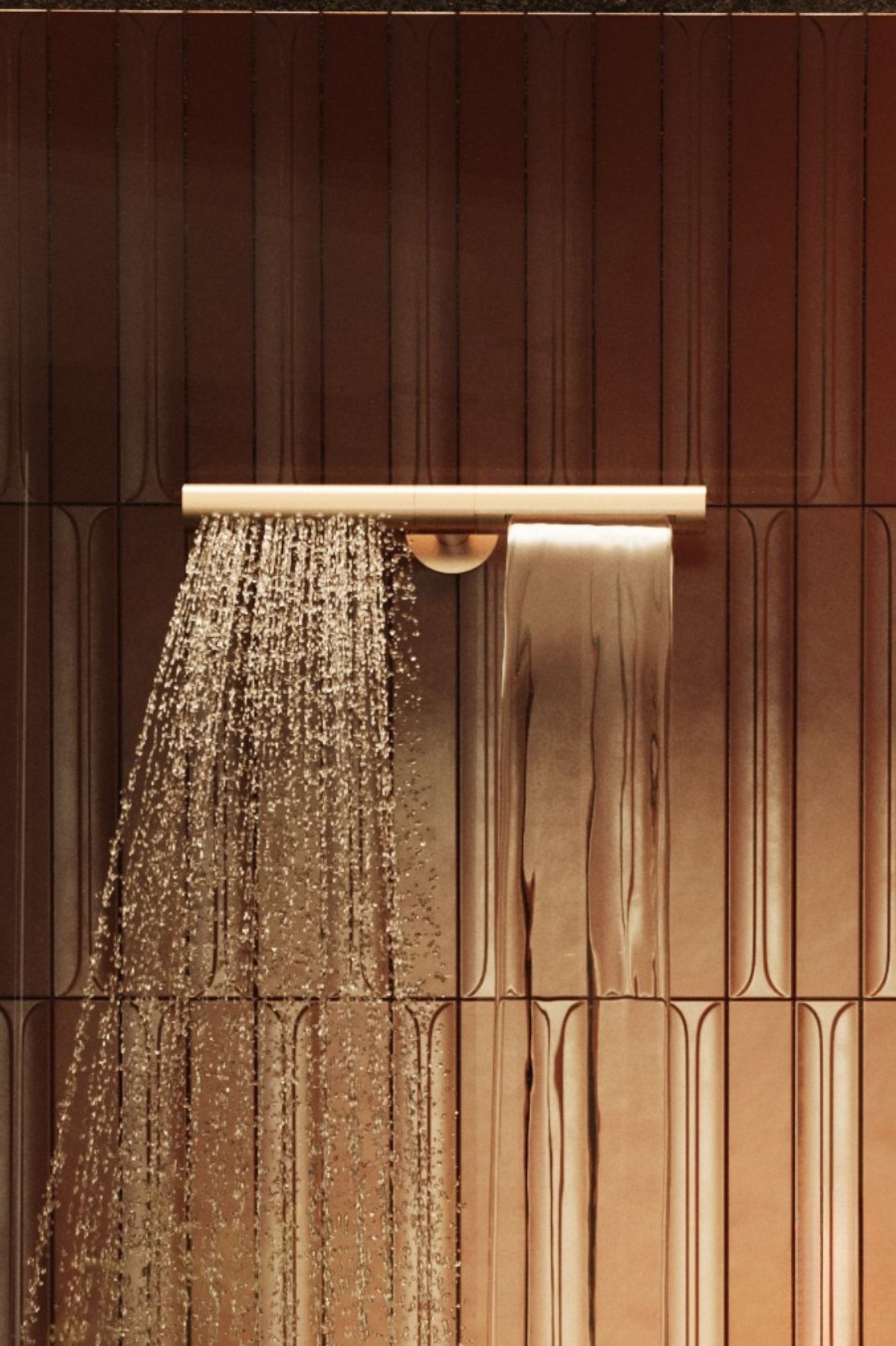 GRAFF, GRAFF Introduces the Wall-Mounted Version of Riva Chandelier Shower