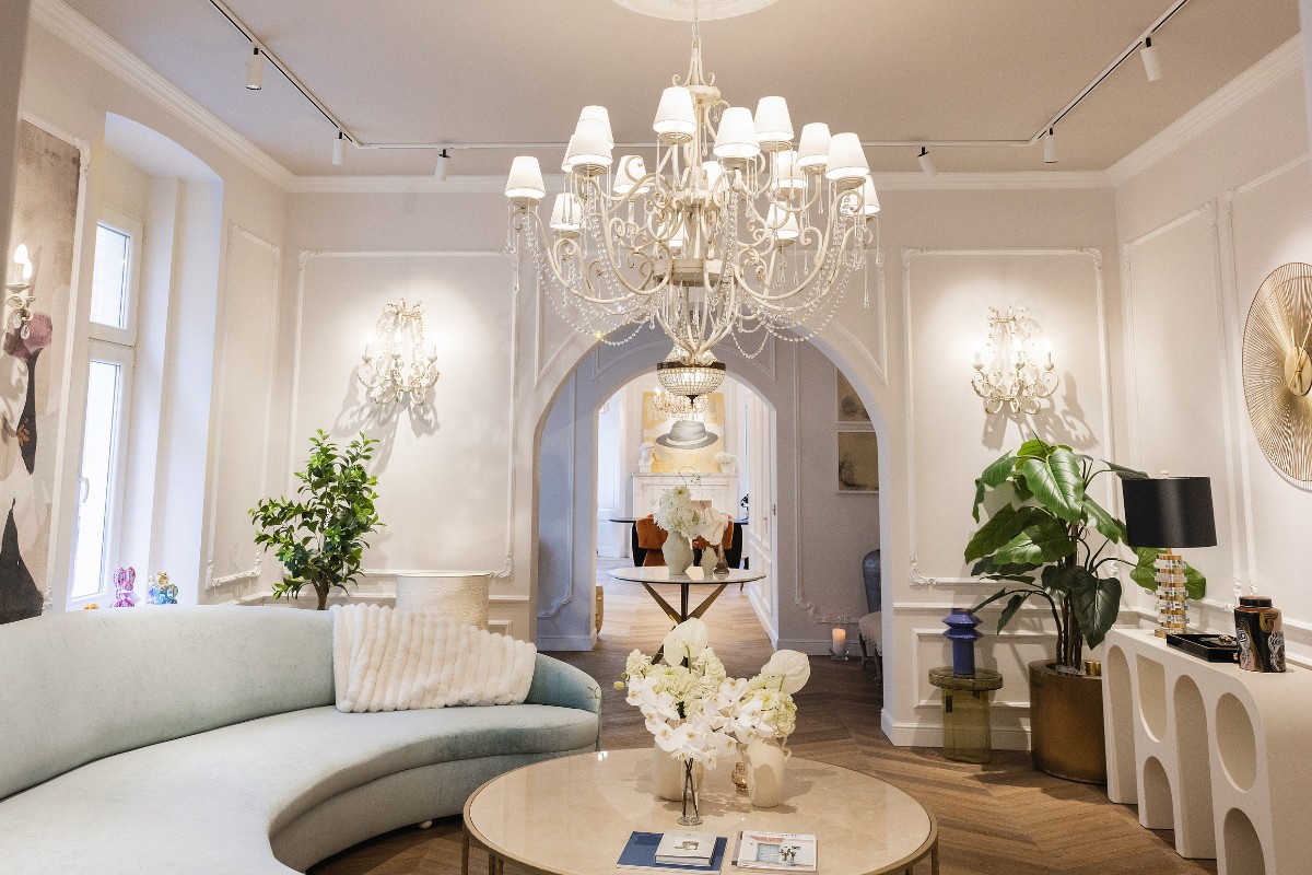 Grandiosa Design Create an Elegant Fusion of Showroom and Studio