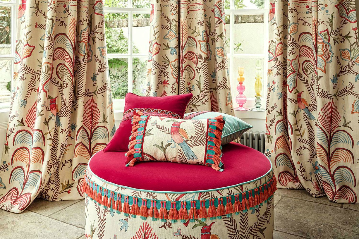 Linwood Launch Maru: A Refined Collection of Printed Linens Inspired by Nature