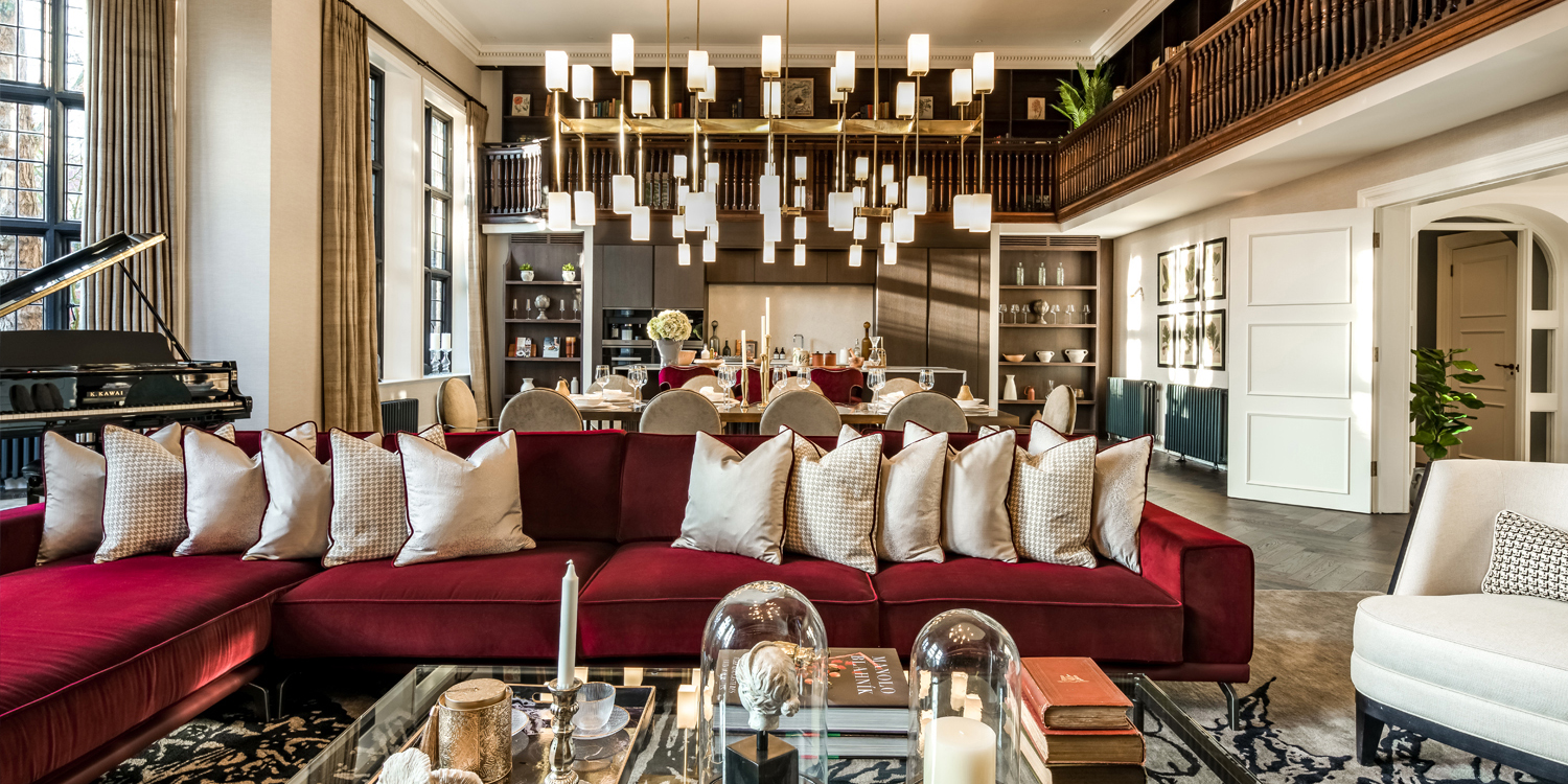 SUNA INTERIOR DESIGN _ Skeel Library show home