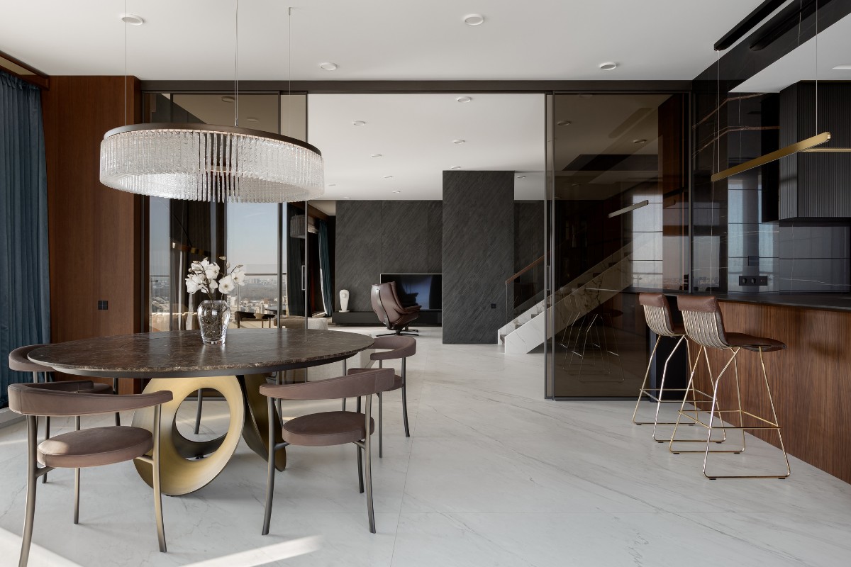 United Architects Kyiv, United Architects Kyiv Harmonises Minimalist Elegance with Contemporary Classicism