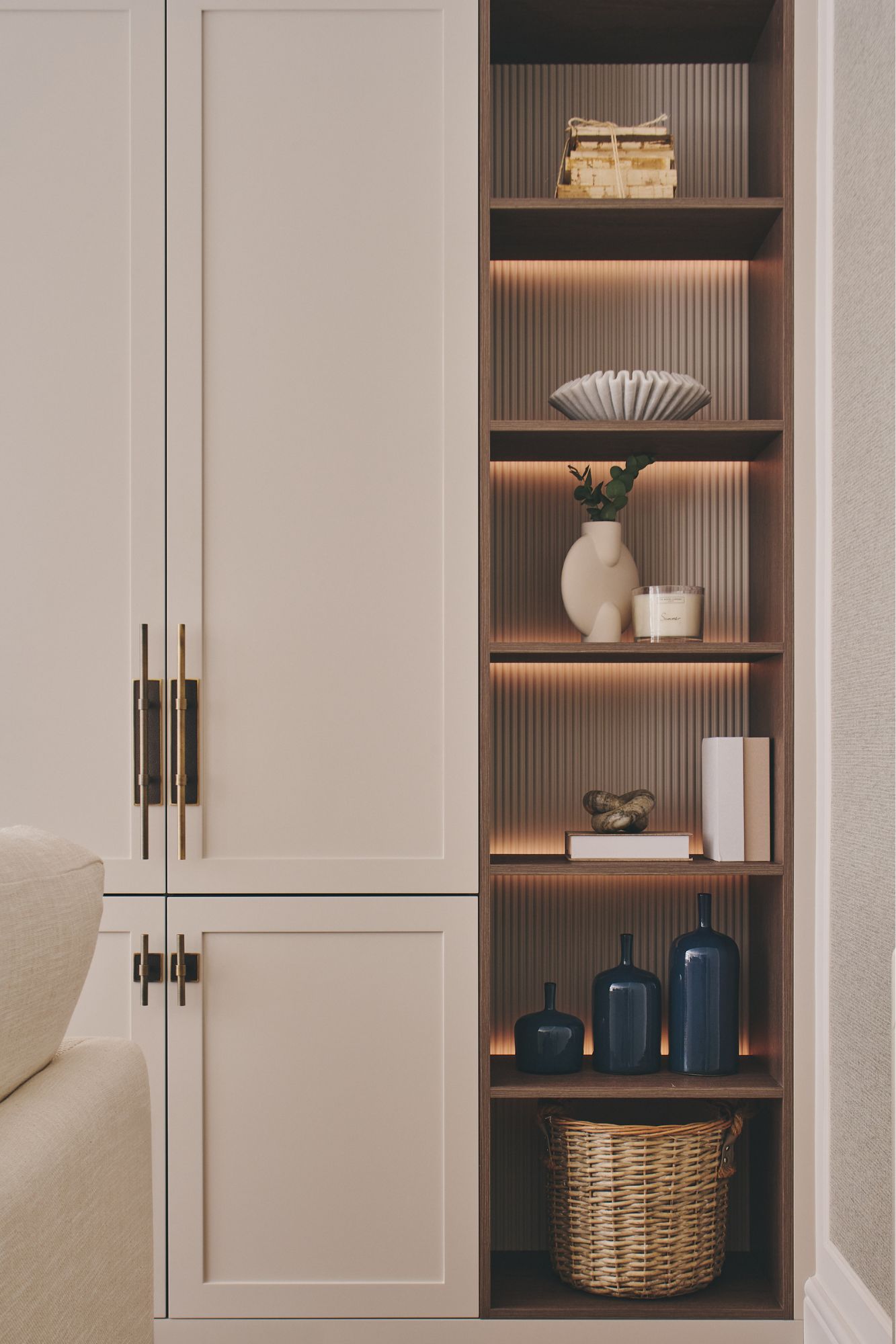 Zophia Scarlett Interiors, Zophia Scarlett Interiors Create an Inviting Space Using Natural Materials and Custom Joinery