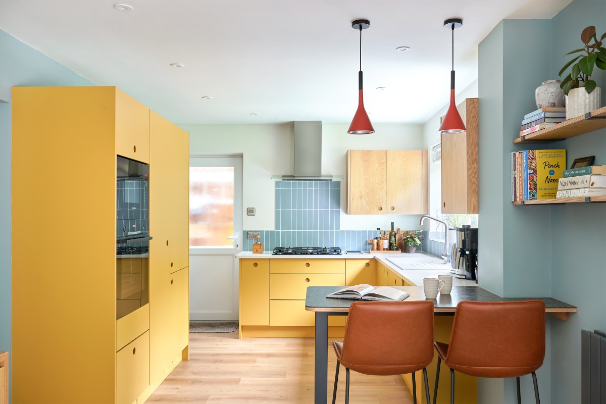 NB Interiors Create a Brave and Energised Kitchen Design