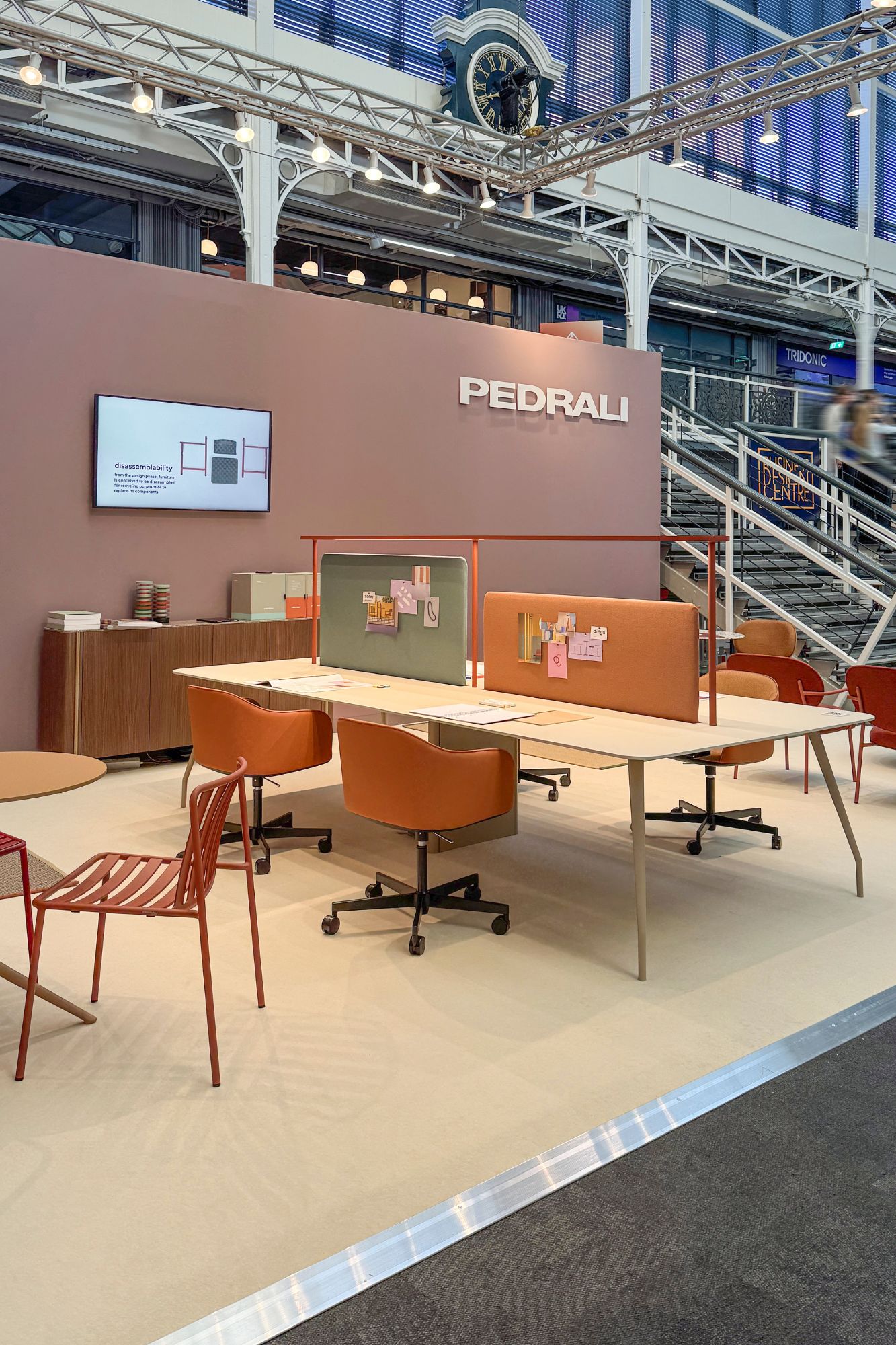 Pedrali, Pedrali Vision of the Workspace on Show in London