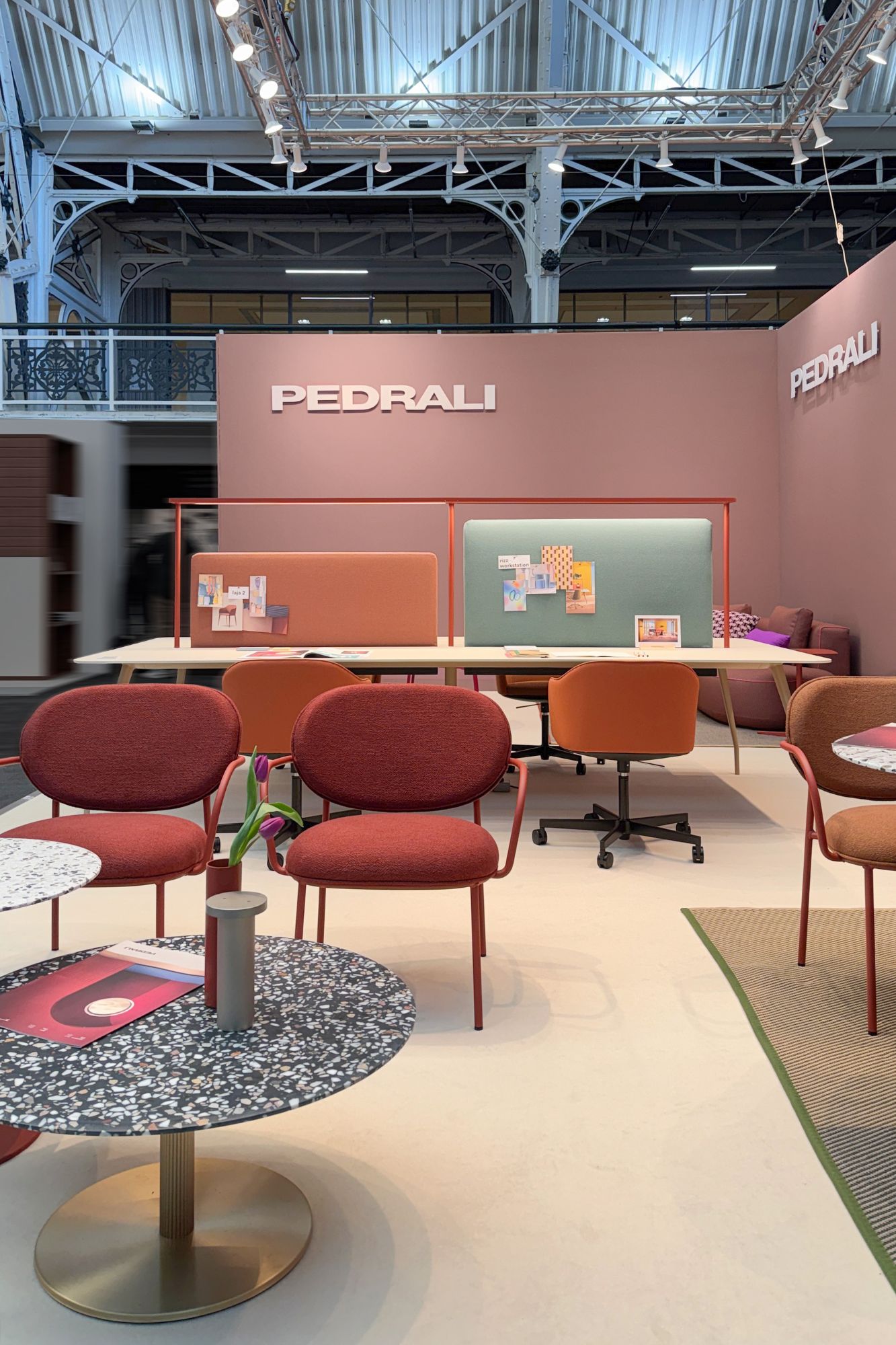 Pedrali, Pedrali Vision of the Workspace on Show in London