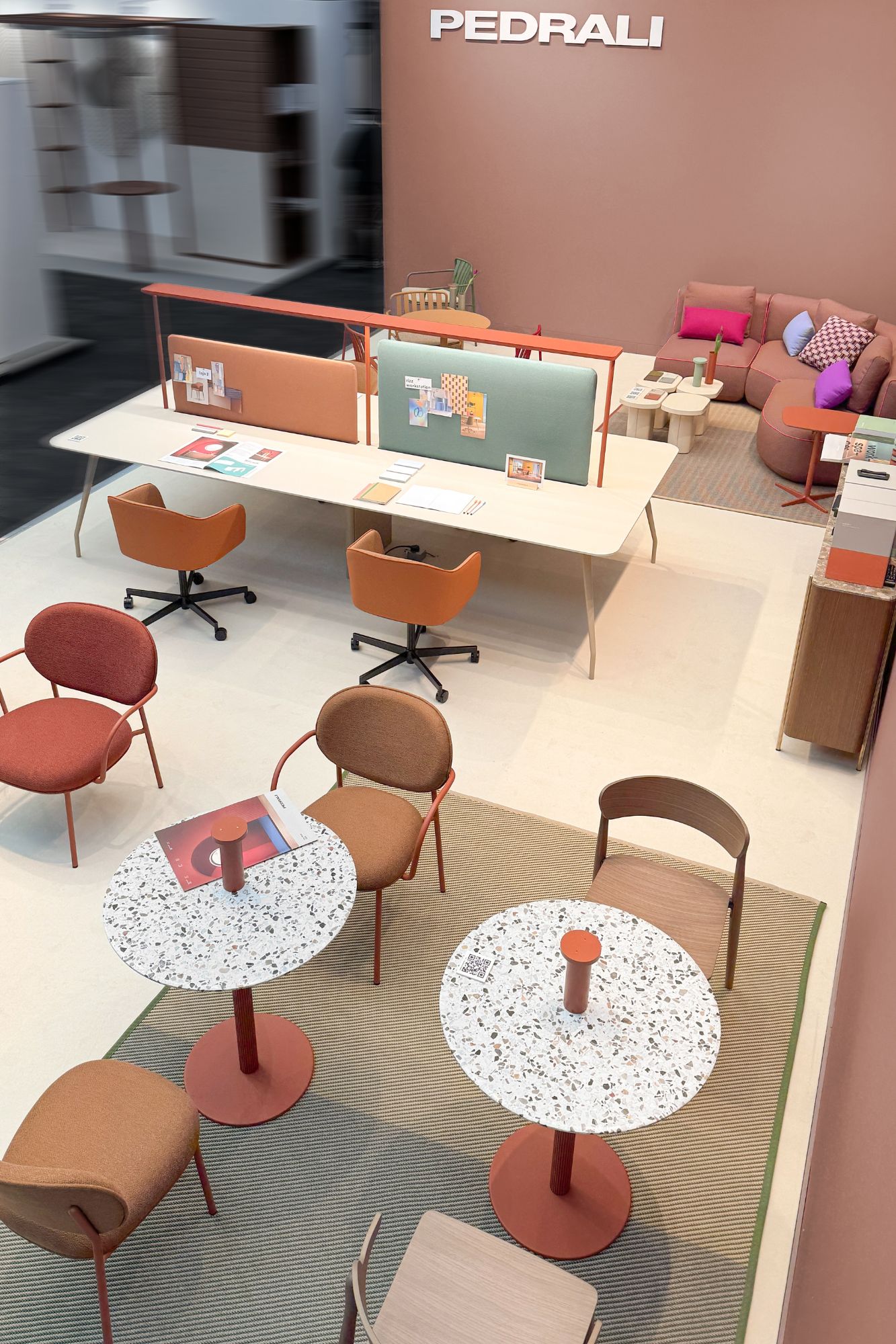 Pedrali, Pedrali Vision of the Workspace on Show in London