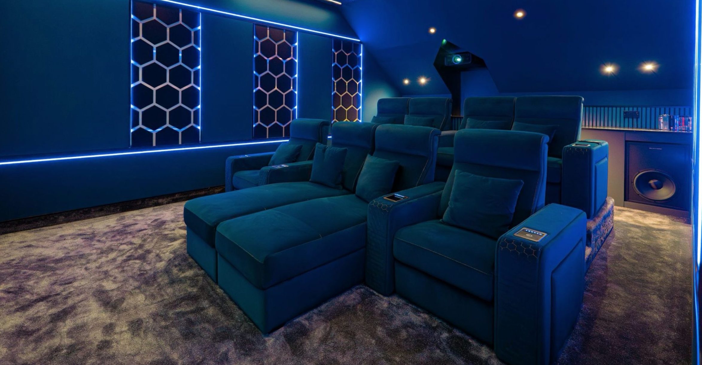 Blue cinema