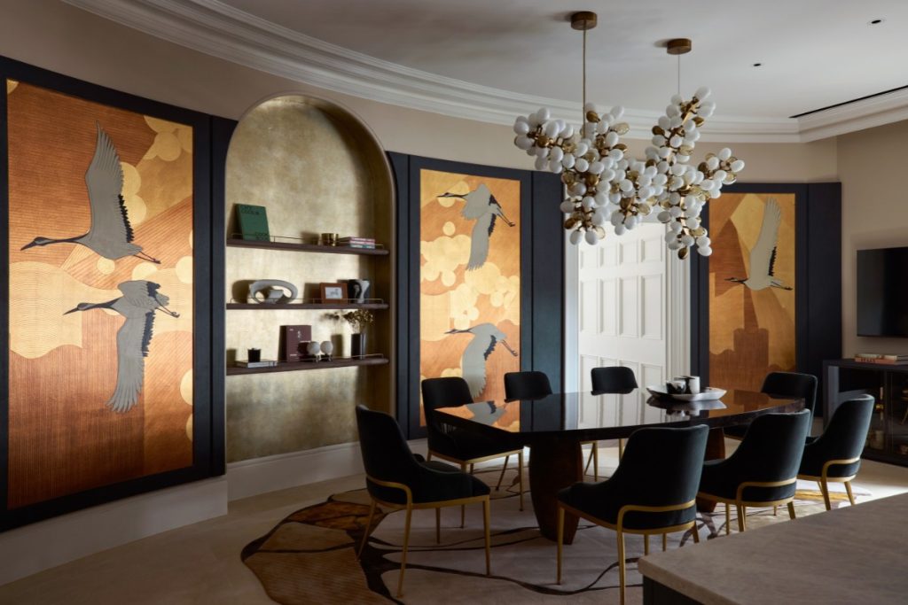 Dseesion Interiors Ensure Classic Features Harmoniously Coexist with Contemporary Elements