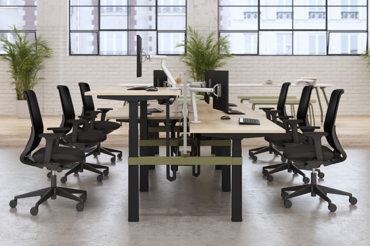 KI, KI Expands Sit-Stand Collection With Trim, an Innovative Desk Designed to Make Movement at Work Accessible for All