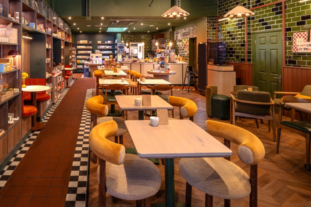 Design Command Refurbishes David’s Café, Creating a Warm and Inviting Community Space in Letchworth Garden City