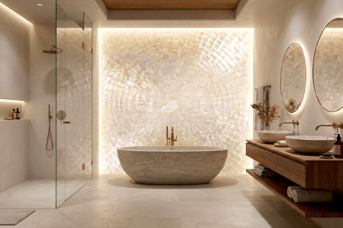 Pearl, From Jewellery to Interiors: The Architectural Elegance of Mother of Pearl
