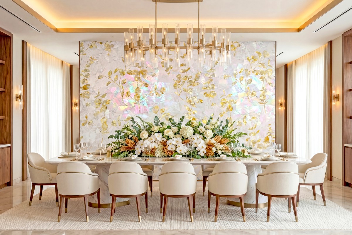 Pearl, From Jewellery to Interiors: The Architectural Elegance of Mother of Pearl