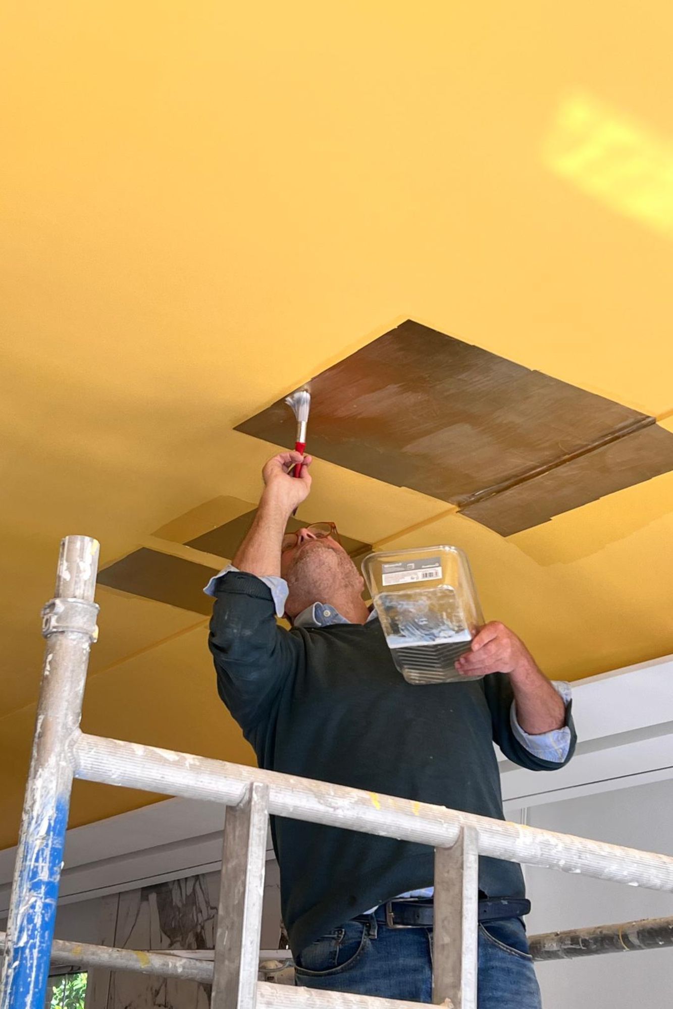 T&A Property Development, T&A Property Development Transform a Bespoke Living Space with Genuine Gold Leaf