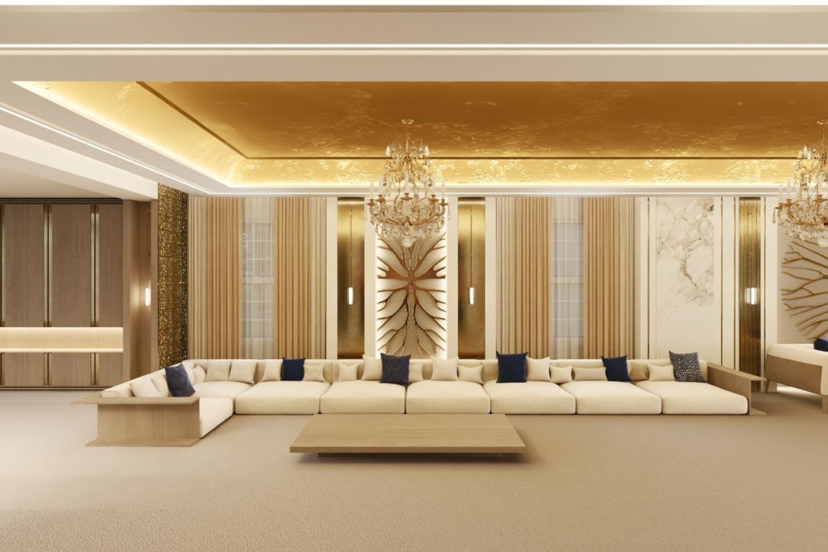 T&A Property Development, T&A Property Development Transform a Bespoke Living Space with Genuine Gold Leaf