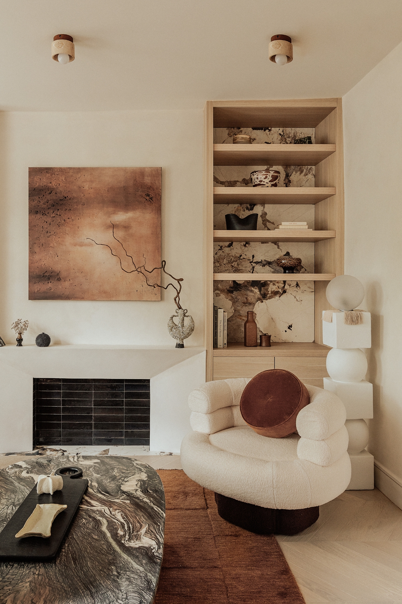 Lucy Goldbart Interior Design, Lucy Goldbart Interior Design Transforms Dated Designs Into Warmth and Character