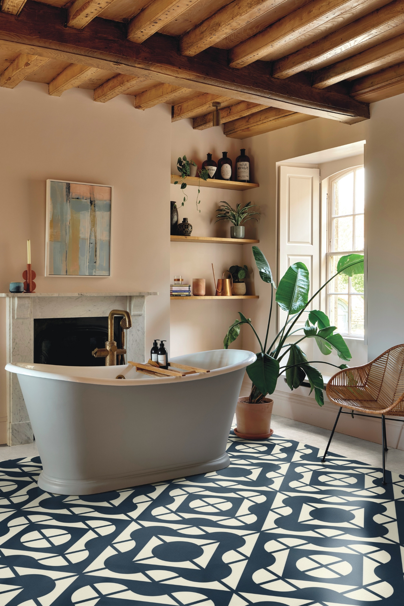 Karndean, Karndean Commercial Launches Knight Tile Curio, Bringing Joy to Geometric Flooring